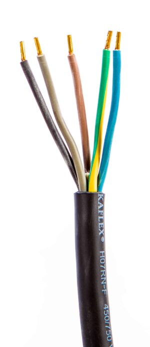 Rubber cable 5x50mm2 H07RN-F