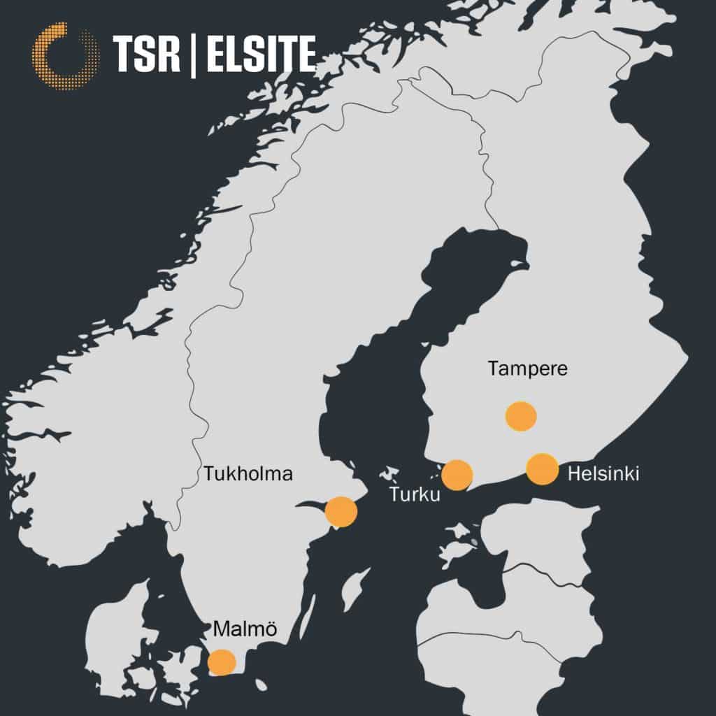 TSR-ELSITE växer i Sverige